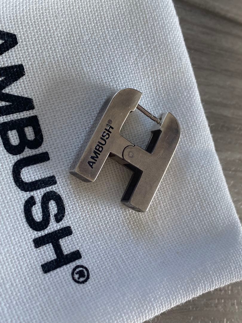 希少性！　アンブッシュ　AMBUSH ピアス　片方　シルバー925