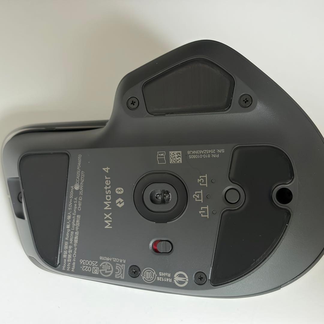 【ほぼ新品】Logicool MX Master 4 LogiBolt 箱あり