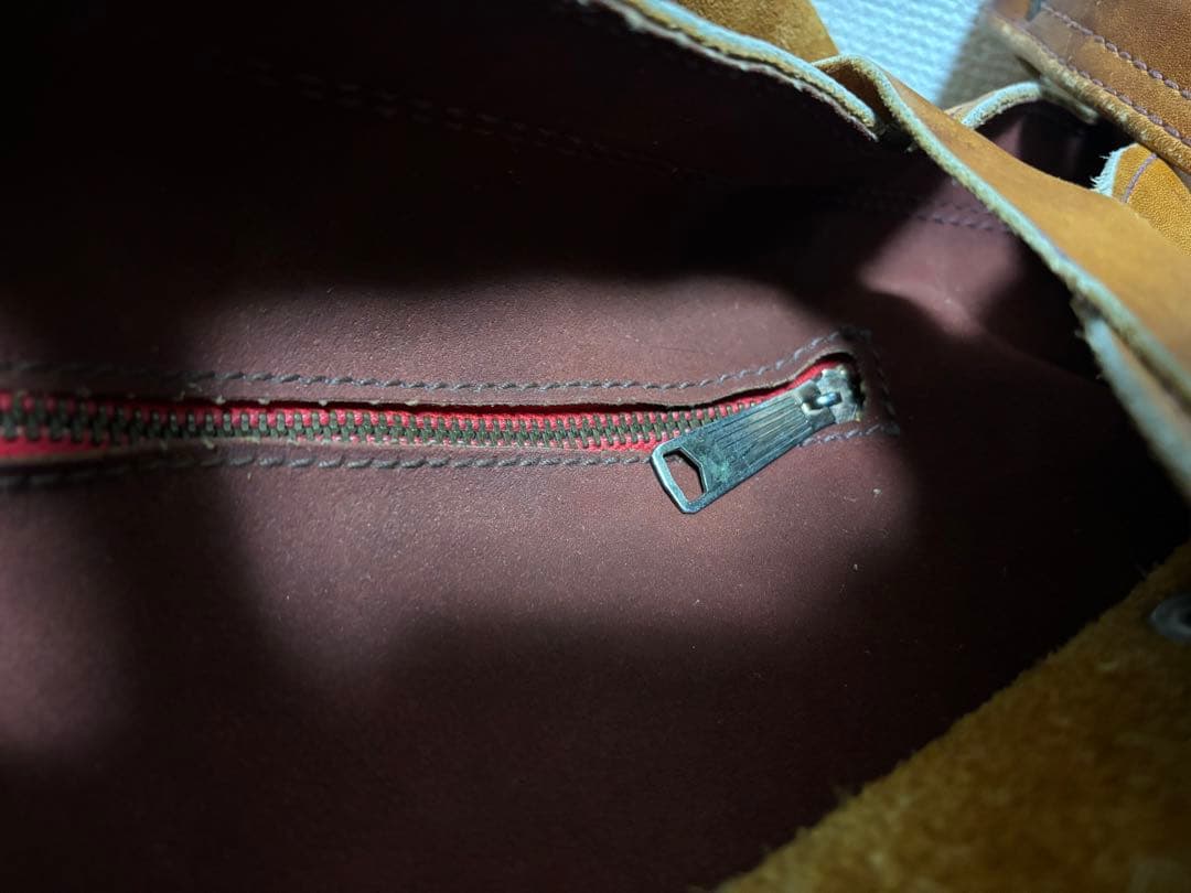 60s ヴィンテージ　レザーメールバッグ　leather mail bag