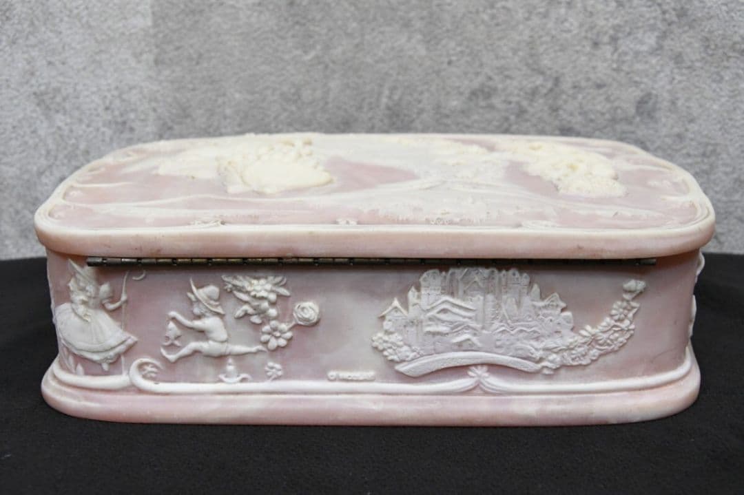 tr0715 GENUINE INCOLAY STONE 小物入れ ケース 箱