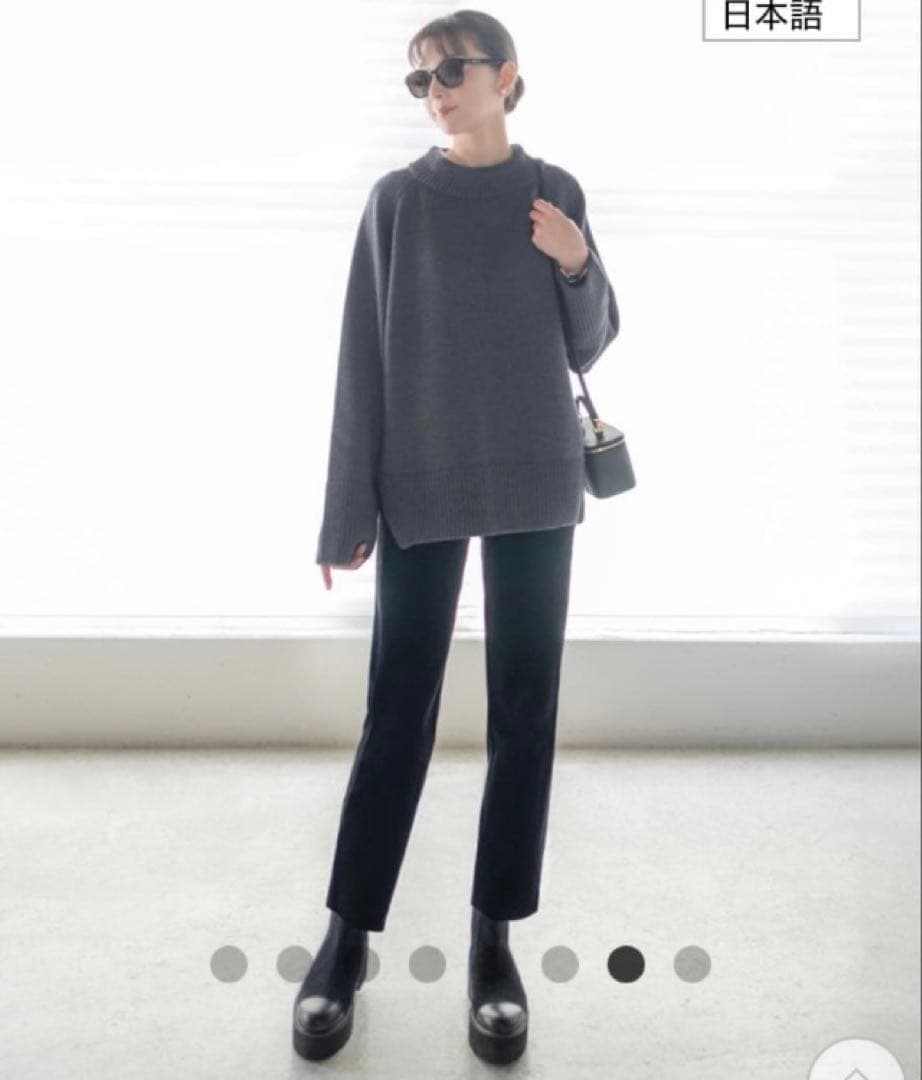 フォクシー　 デイジーリン しっとりウールセーター Hampton Madam