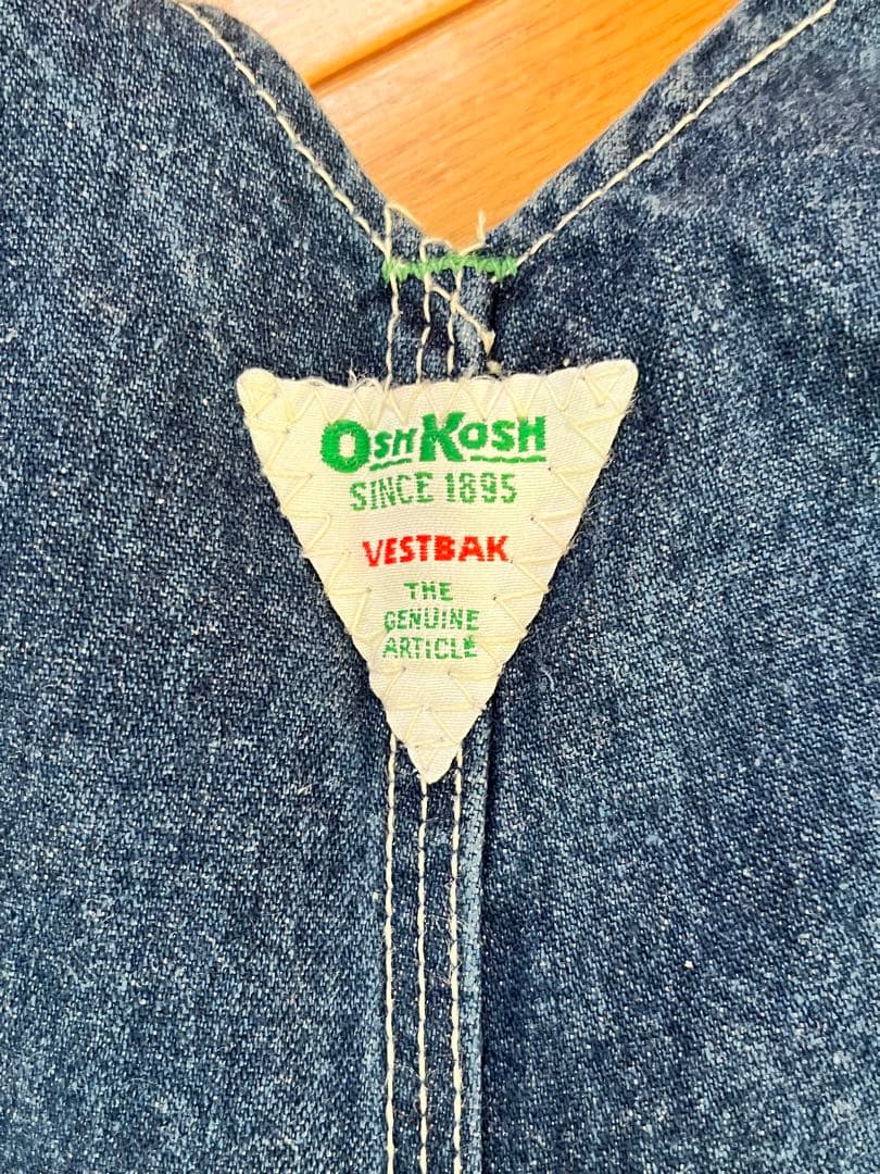 OshKosh ダークブルー デニムオーバーオール