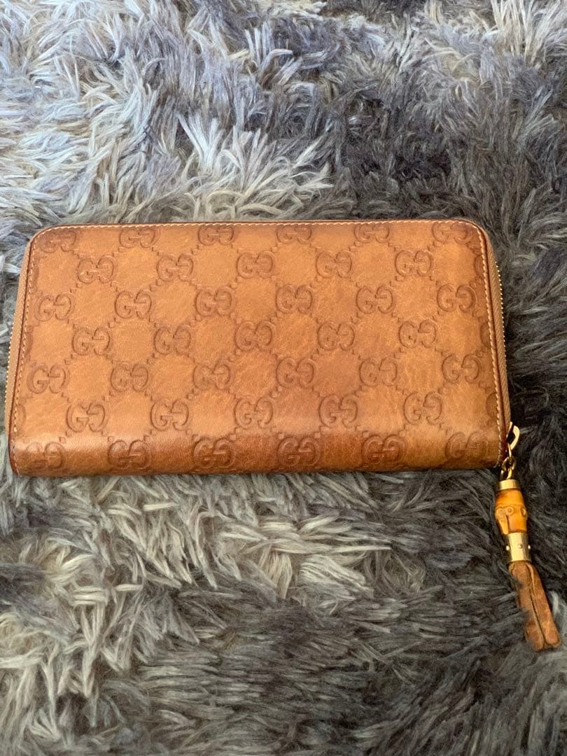 GUCCI 長財布 ブラウン 箱付き