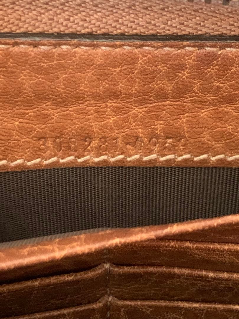 GUCCI 長財布 ブラウン 箱付き