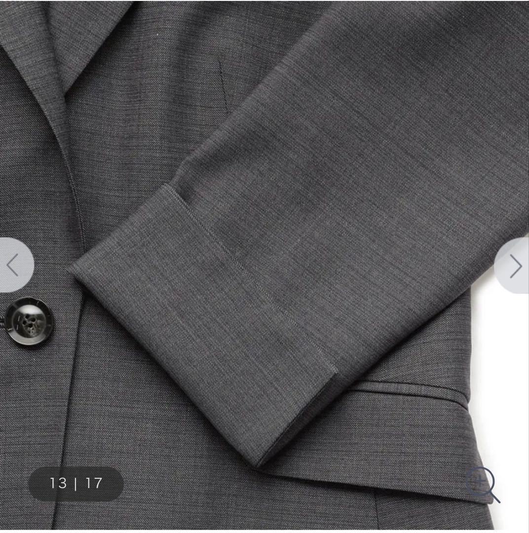 ゆき様　AOKI 洗える360°キレイテーラードジャケット グレー パンツスーツ