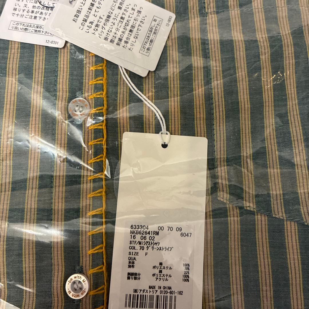 ニコアンド [be with m] misayoシアストシャツ