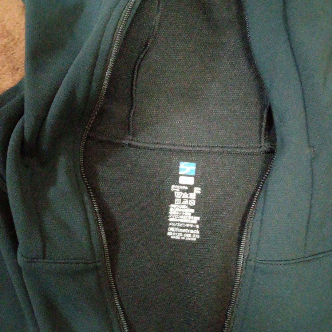 finetrack メリノスピンサーモフーディ M ブラック