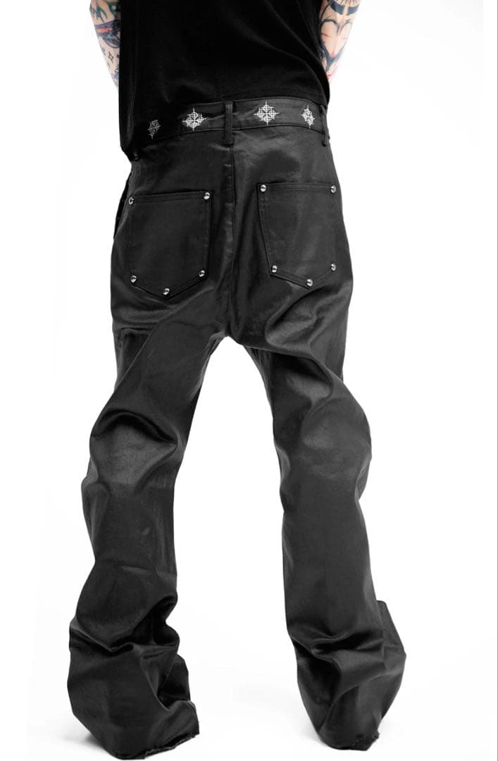 cryptic WAX COATED SLIM JEANS コーティングデニム