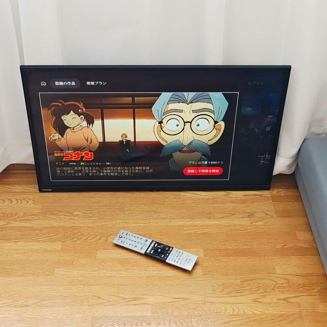 TOSHIBA 東芝 32型 スマートテレビ ネット動画 2023年製