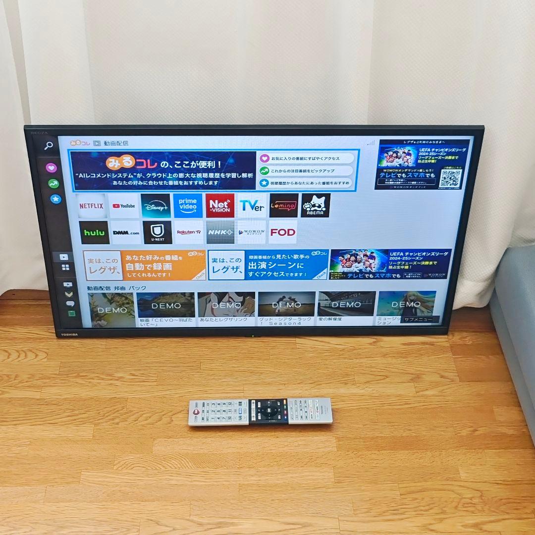 TOSHIBA 東芝 32型 スマートテレビ ネット動画 2023年製