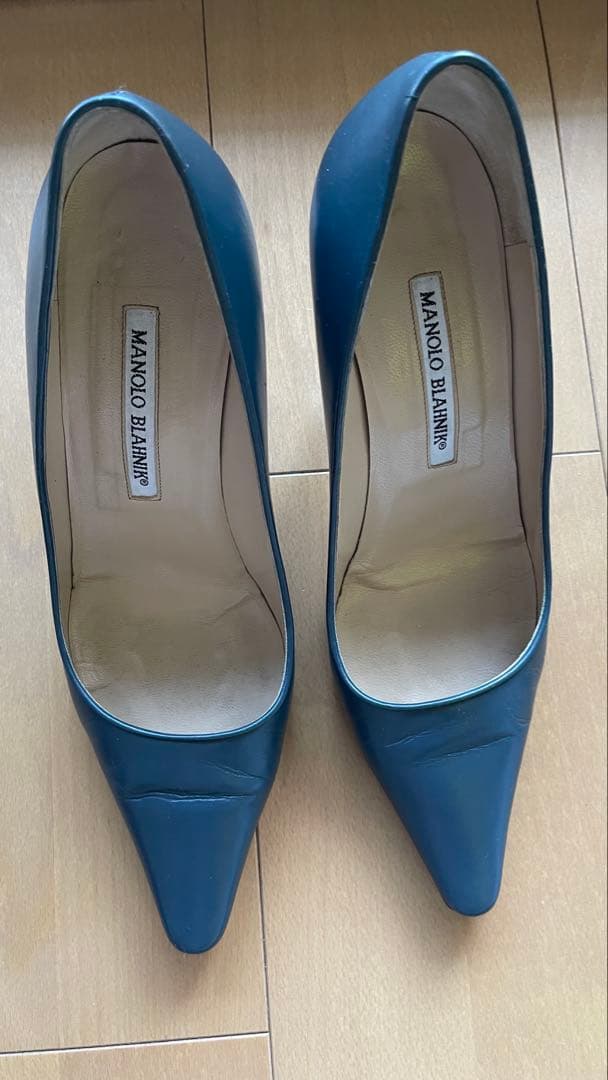 マノロブラニクMANOLO BLAHNIK 37.5