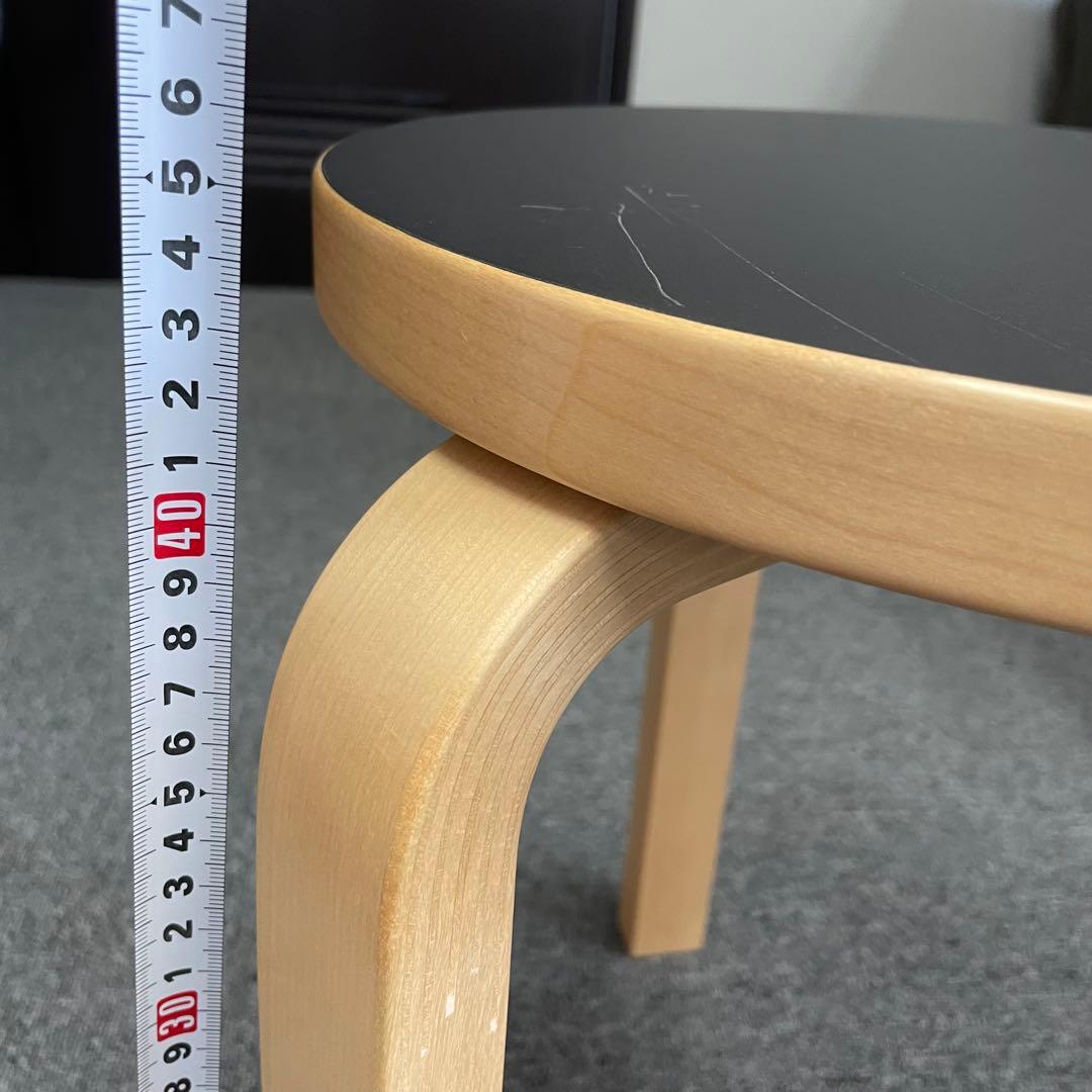 【送料込】アルテック Artek スツール60　黒　チェア　椅子