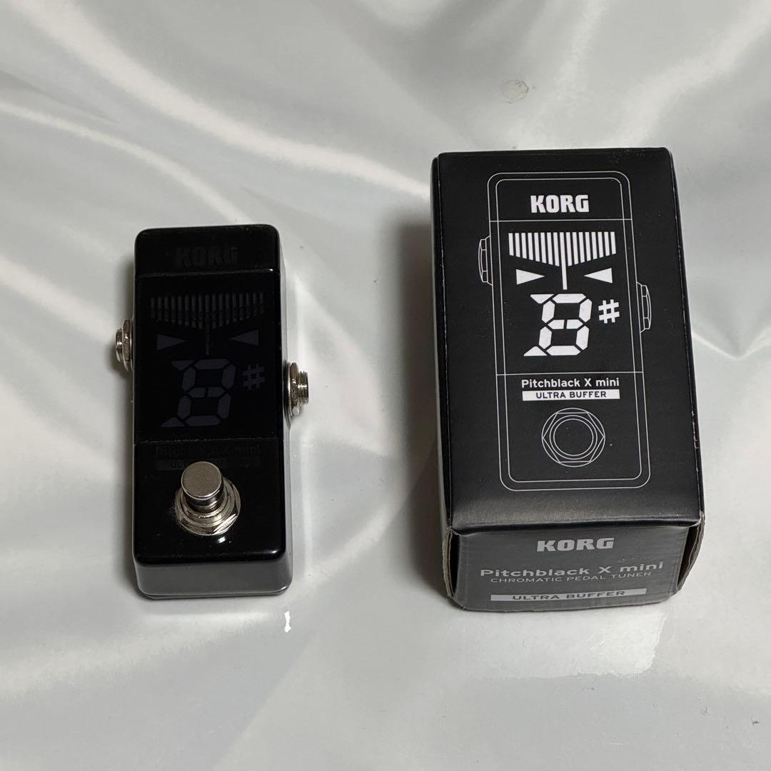 KORG Pitchblack X mini ペダルチューナー