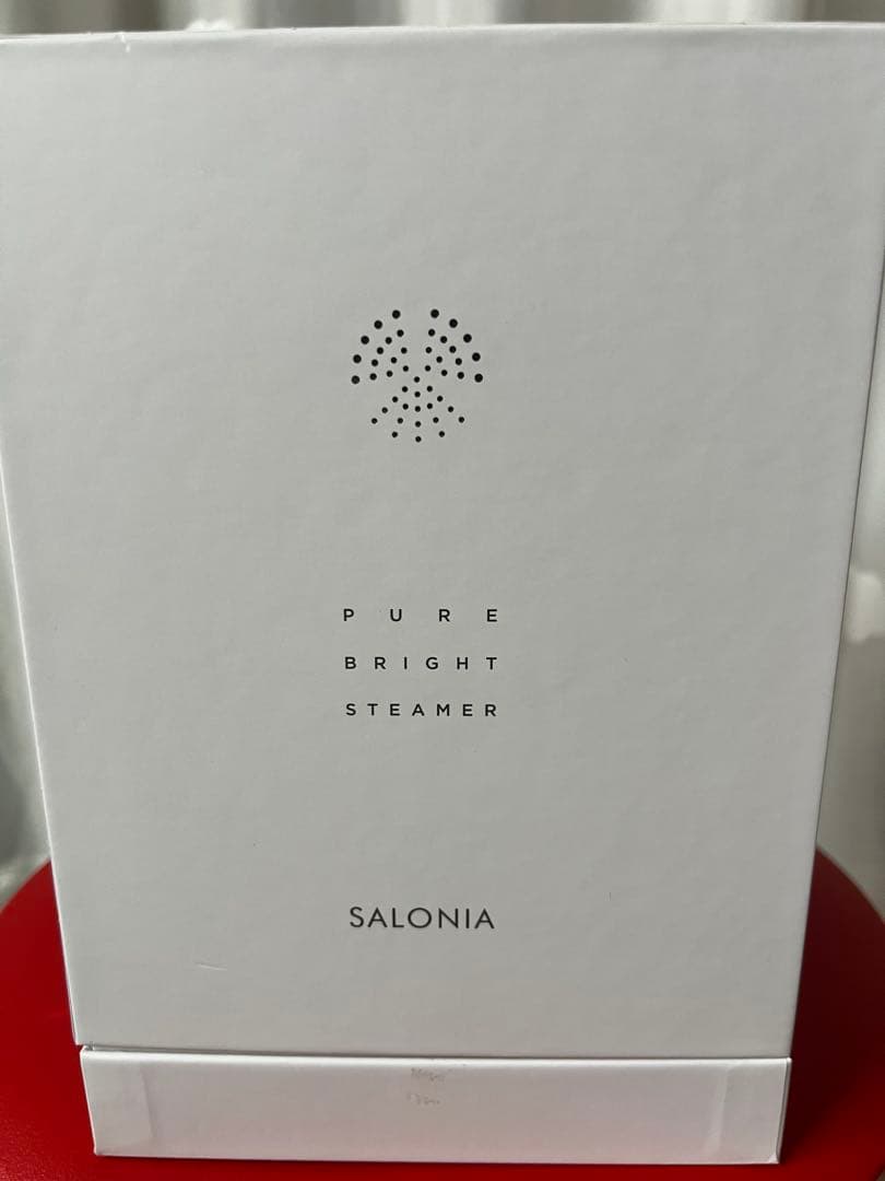 SALONIA PURE BRIGHT STEAMER 新品未使用