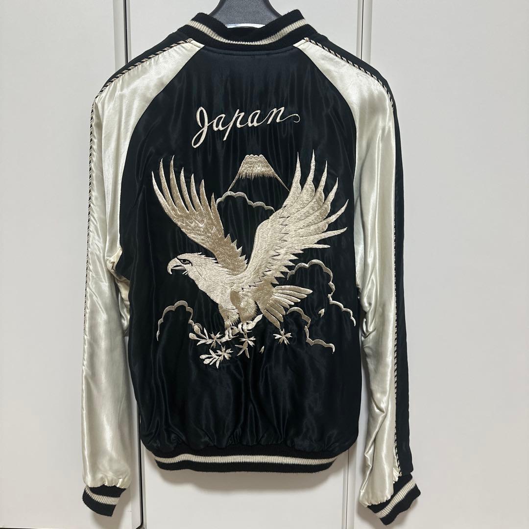 東洋　スカジャン 黒・白