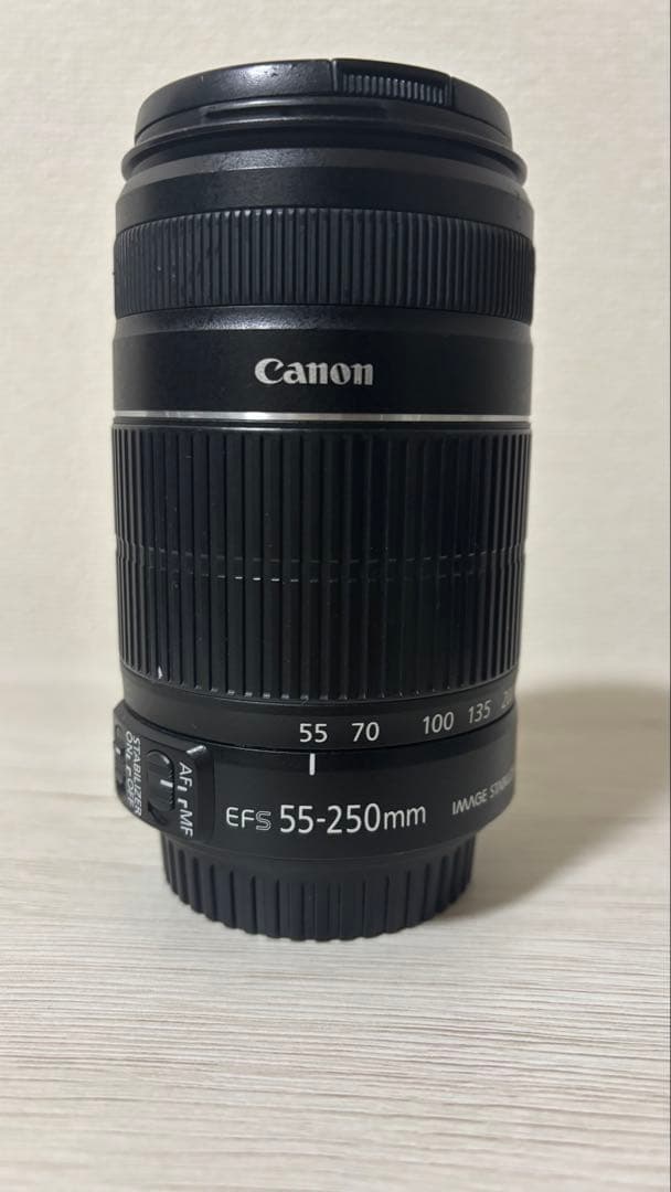 【美品】望遠レンズCanon EF-S55-250mm F4-5.6 IS Ⅱ