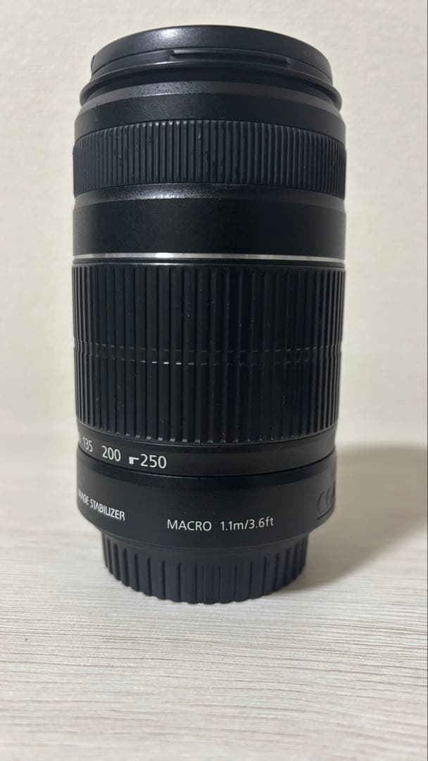 【美品】望遠レンズCanon EF-S55-250mm F4-5.6 IS Ⅱ