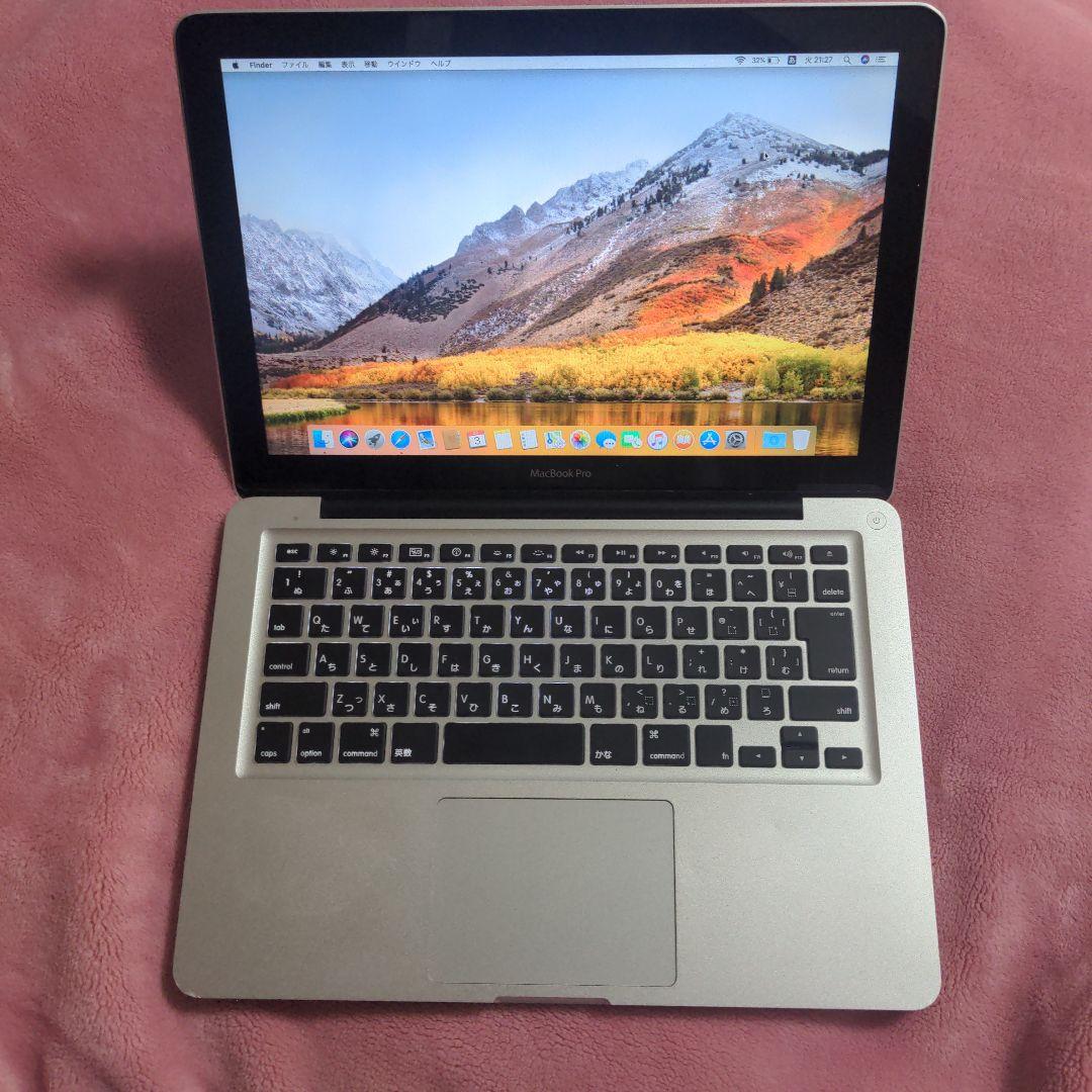 MacBookPro13インチ2011 i5 6GB OS入 充電器付