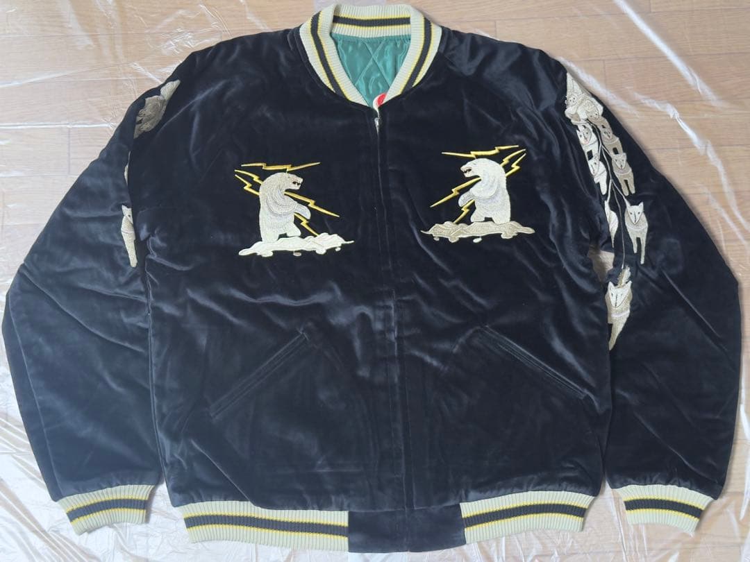 2022年秋冬 テーラー東洋 スカジャン 別珍 白熊 アラスカ