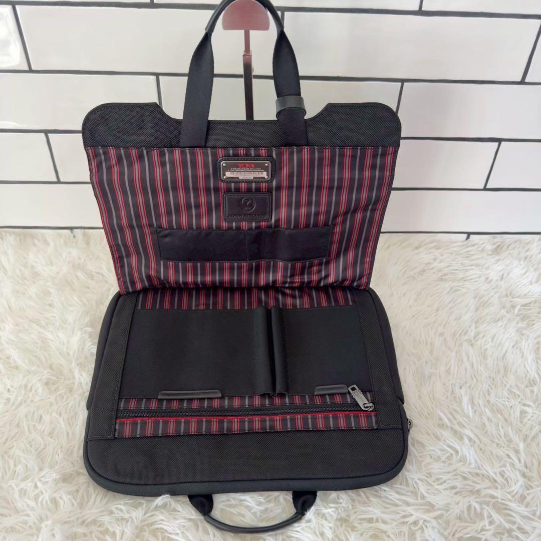 レア✨TUMI × JAL コラボ　PCバッグ　ネームタグ付　機内限定販売品