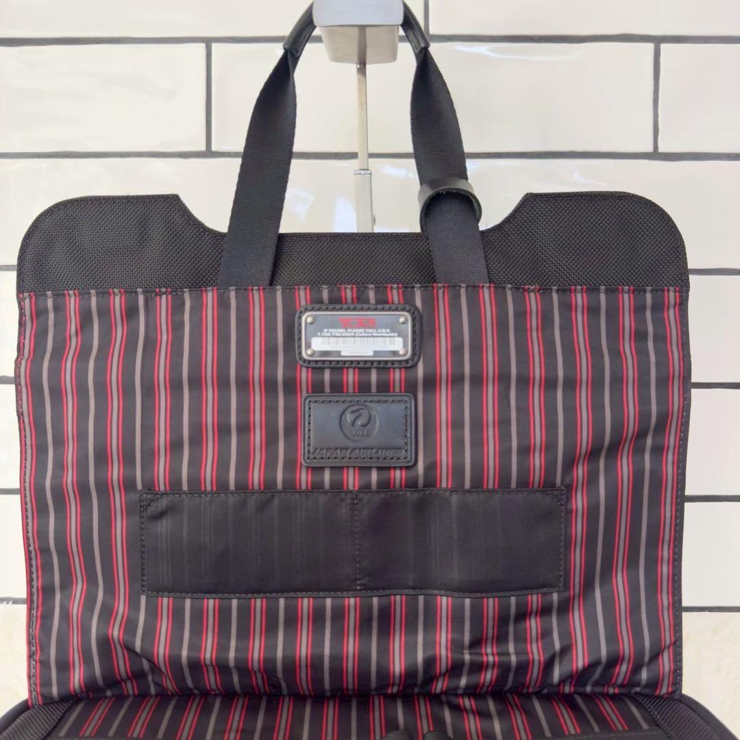 レア✨TUMI × JAL コラボ　PCバッグ　ネームタグ付　機内限定販売品