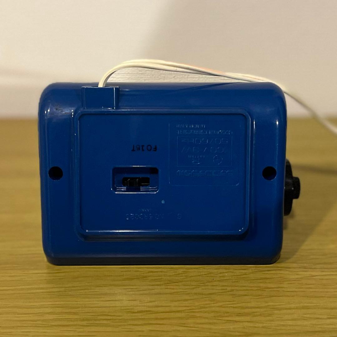 【メンテ済み・動作正常】CITIZENパタパタ時計 ハイリーフ・カーチス 水色