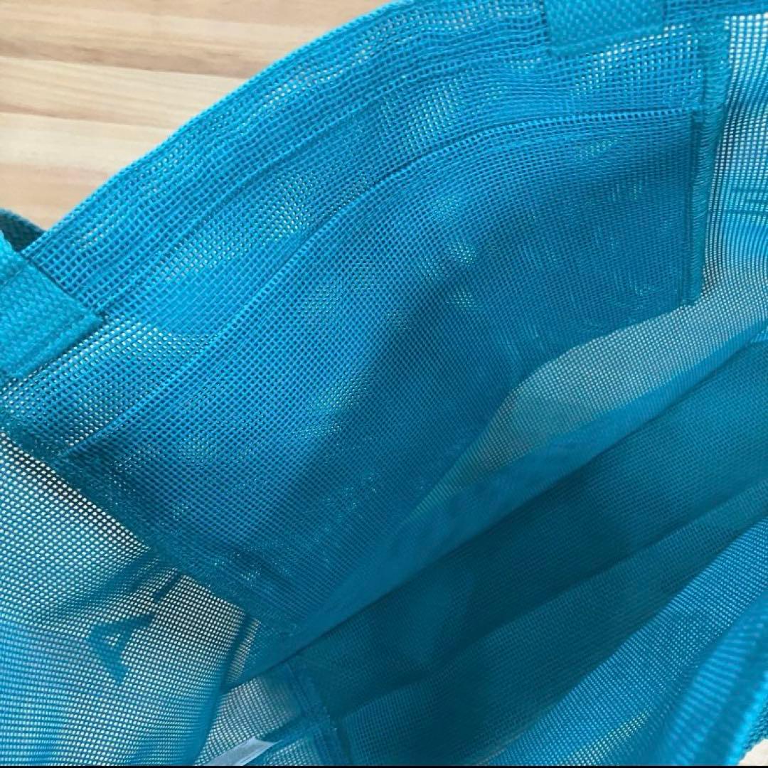 新品!ハワイ限定‼︎DEAN & DELUCA エコバッグ メッシュトート ブルー