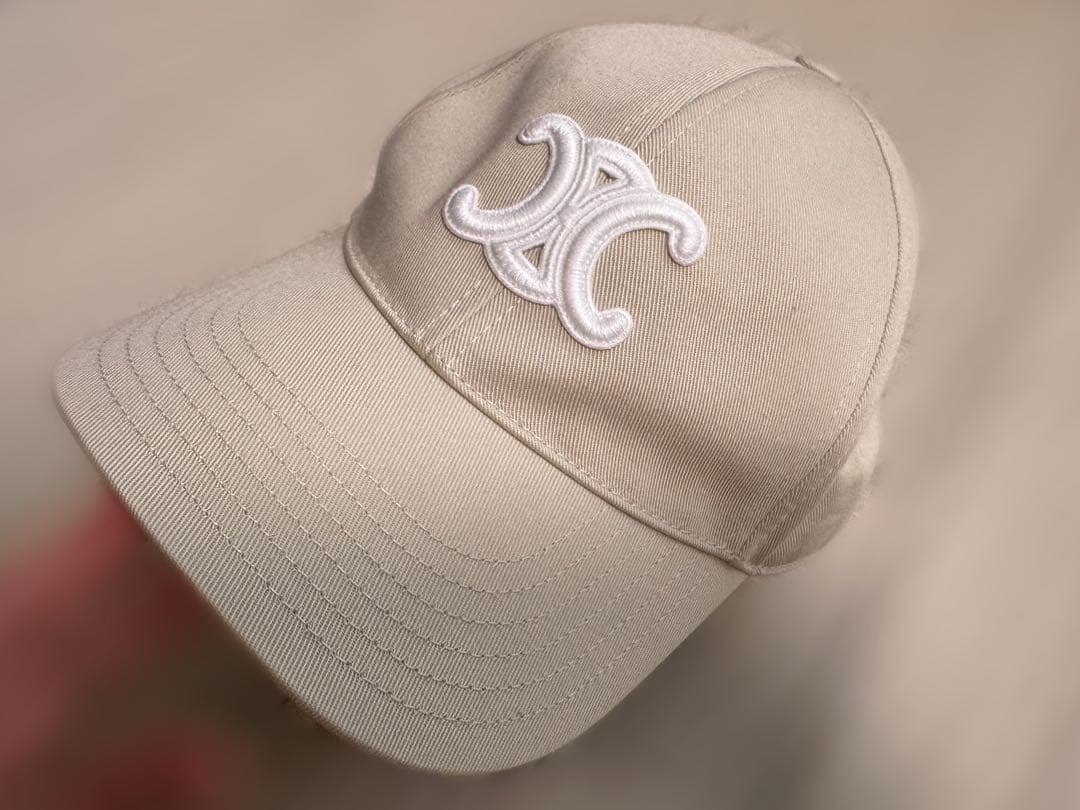 CELINE￤トリオンフ ベースボールキャップ / コットン(L)