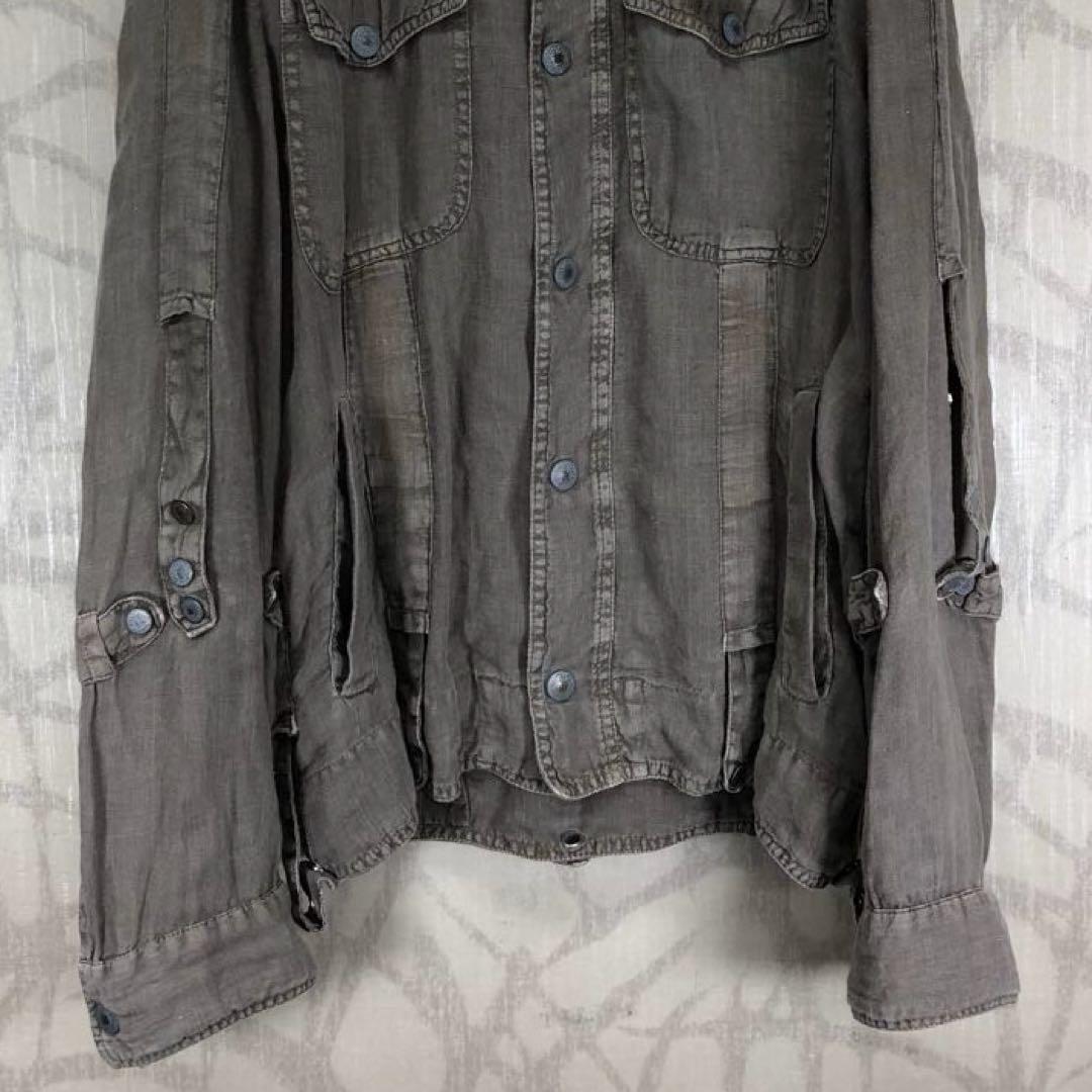 DOLCE＆GABBANA ドルチェ＆ガッバーナ　シャツジャケット　ロゴ　R