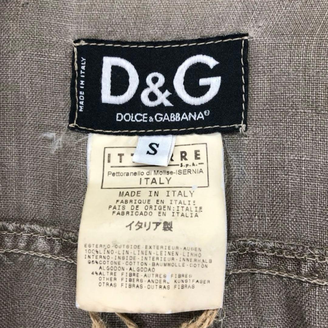 DOLCE＆GABBANA ドルチェ＆ガッバーナ　シャツジャケット　ロゴ　R