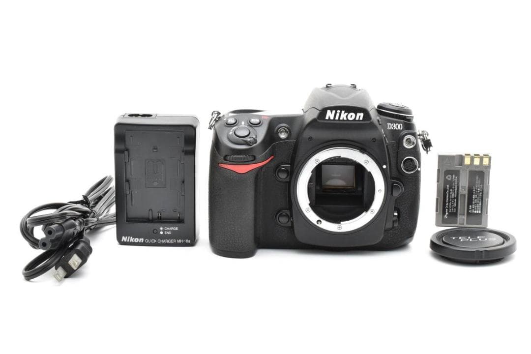 【外観美品】Nikon ニコン D300 ボディ デジタル一眼 充電器付