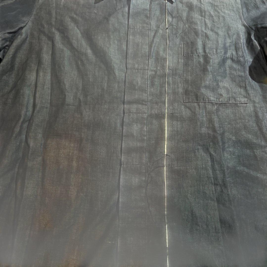 90s ダークショーンベルガー　比翼シャツ　ビンテージ ベルギー製　サイズS