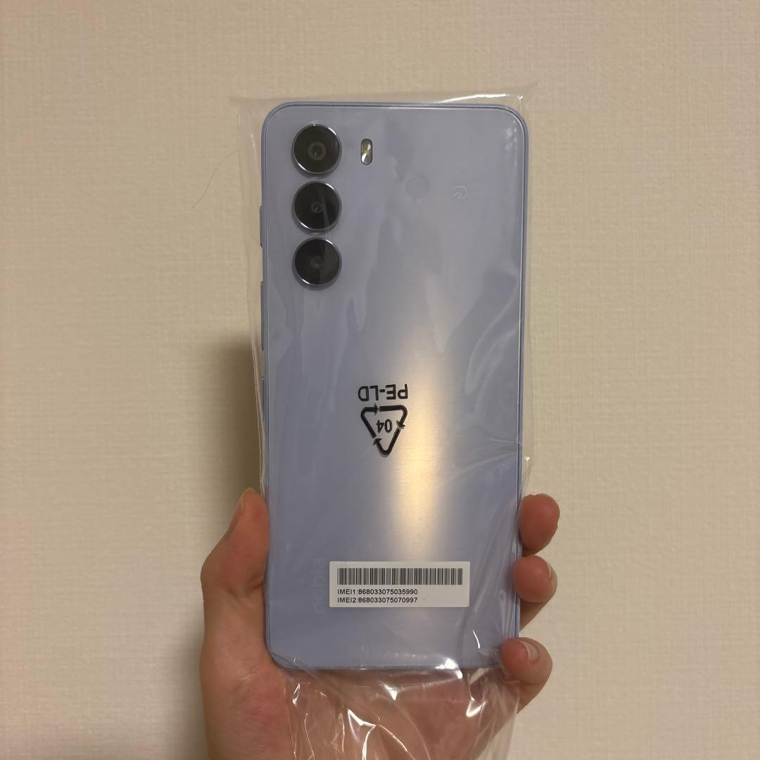 nubia S ライトパープル Y!mobile スマートフォン Android