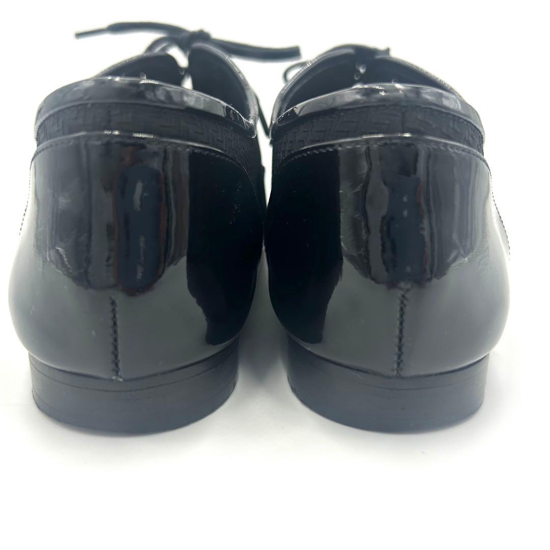 CHANEL シャネル シューズ ファブリック レースアップ 22.5cm