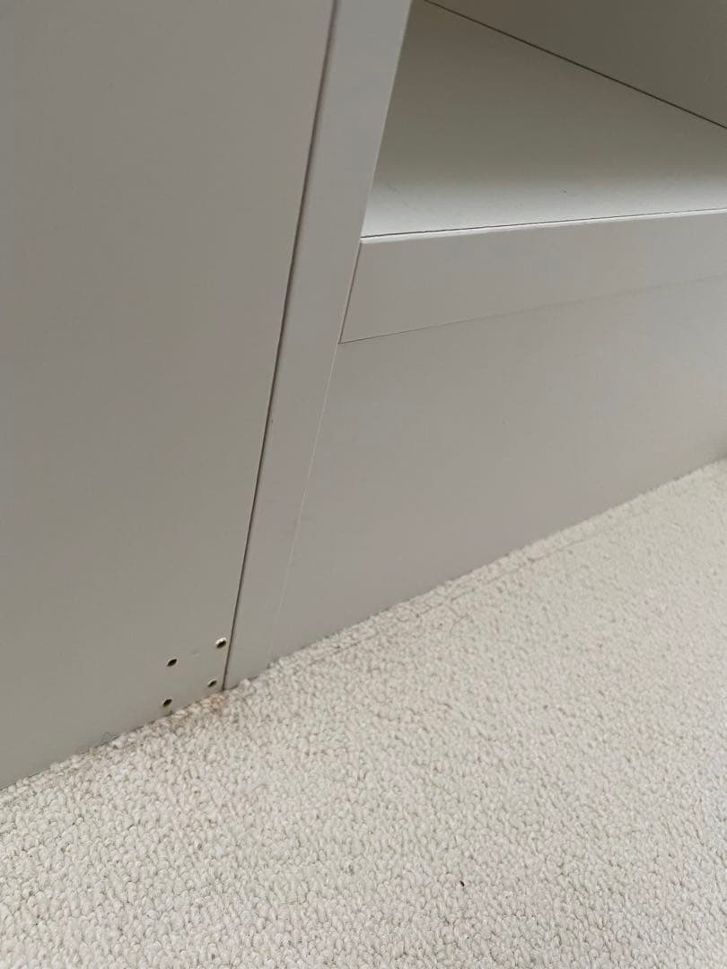 引き取り限定　IKEA ロフトベッド　stuva 机　引き出し付き　白　ホワイト