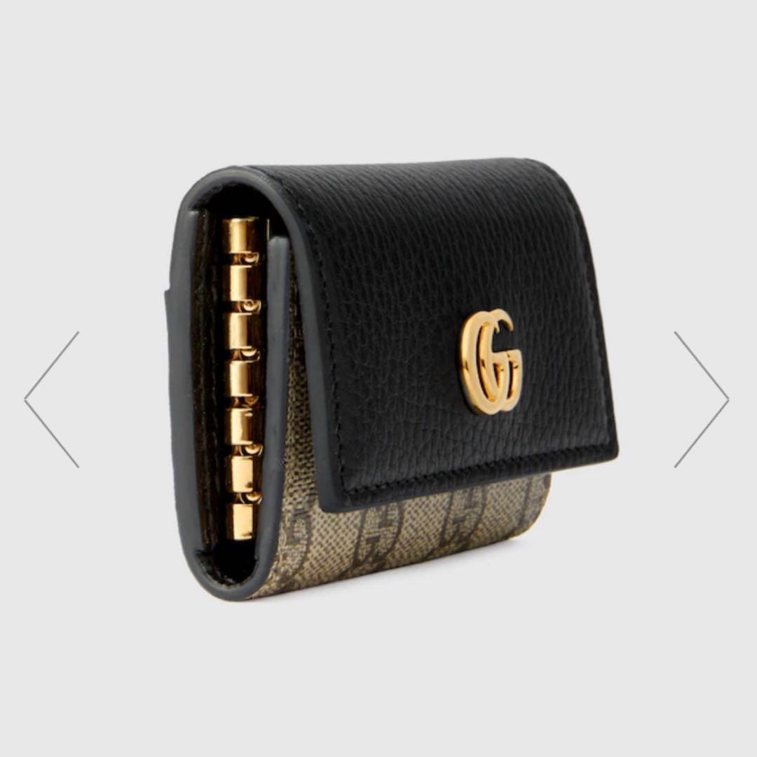 GUCCIダブルGバイカラーキーケース グッチ