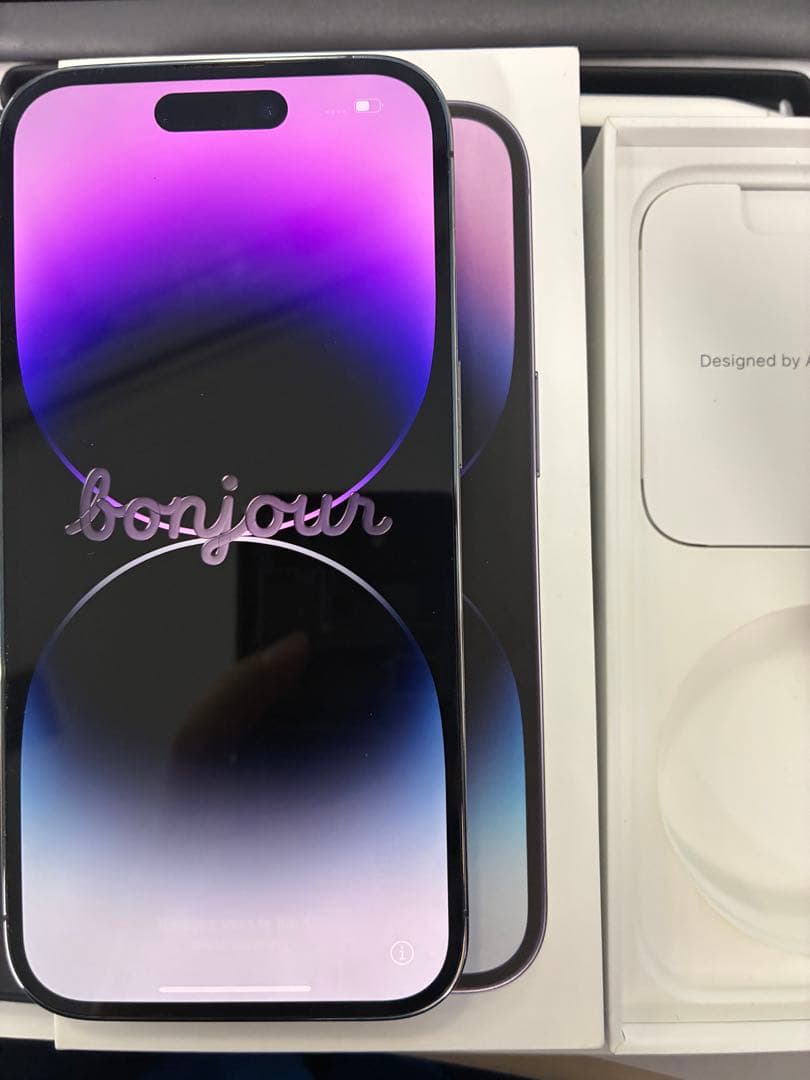 本日限定価格！iPhone 14 Pro ディープパープル simフリー