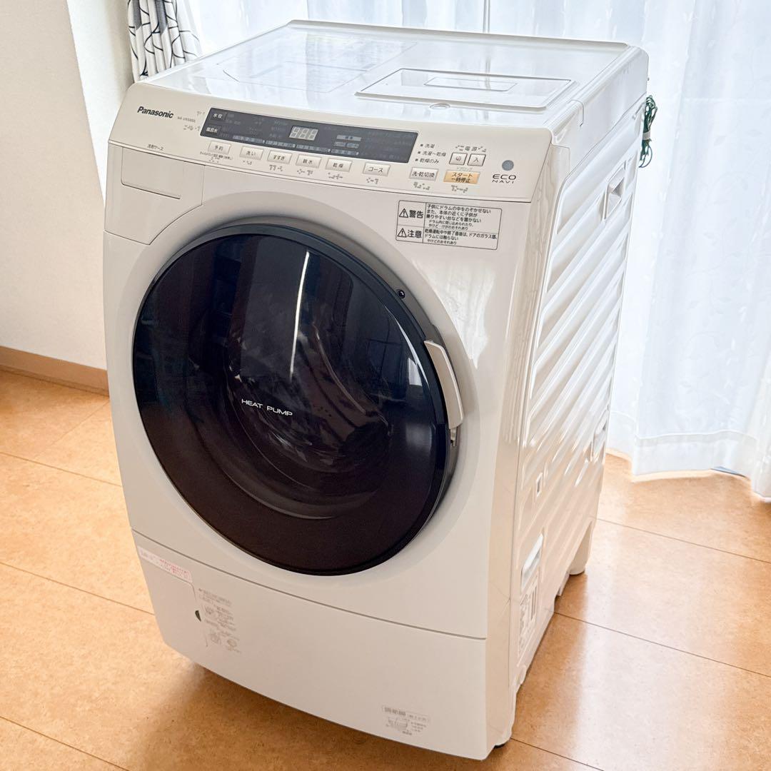 【送料込み】Panasonic 左開きドラム式 洗濯乾燥機 NA-VX5000L