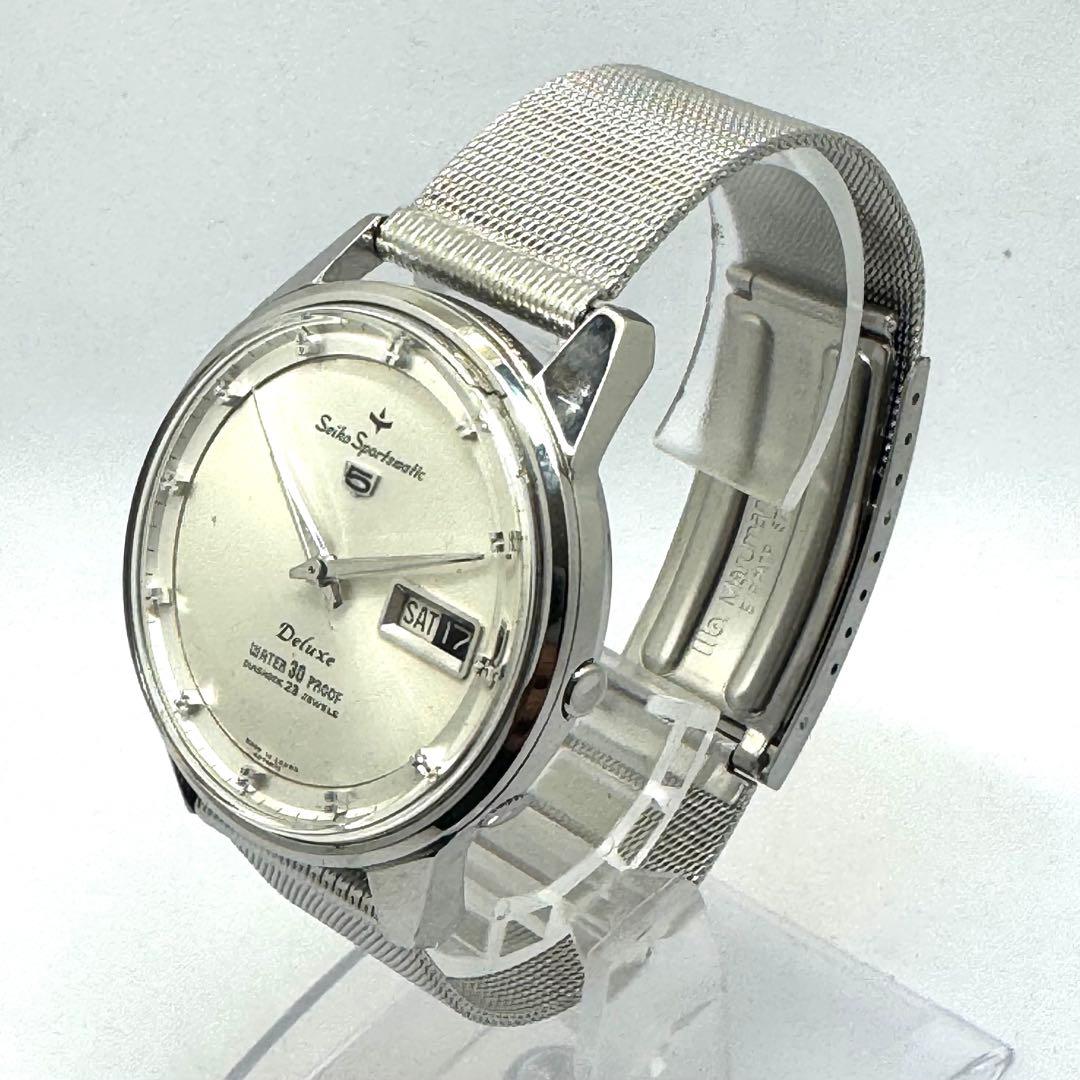 ⭐️セイコースポーツマチックファイブデラックス⭐️オート23石オーバーホール済み⭐️