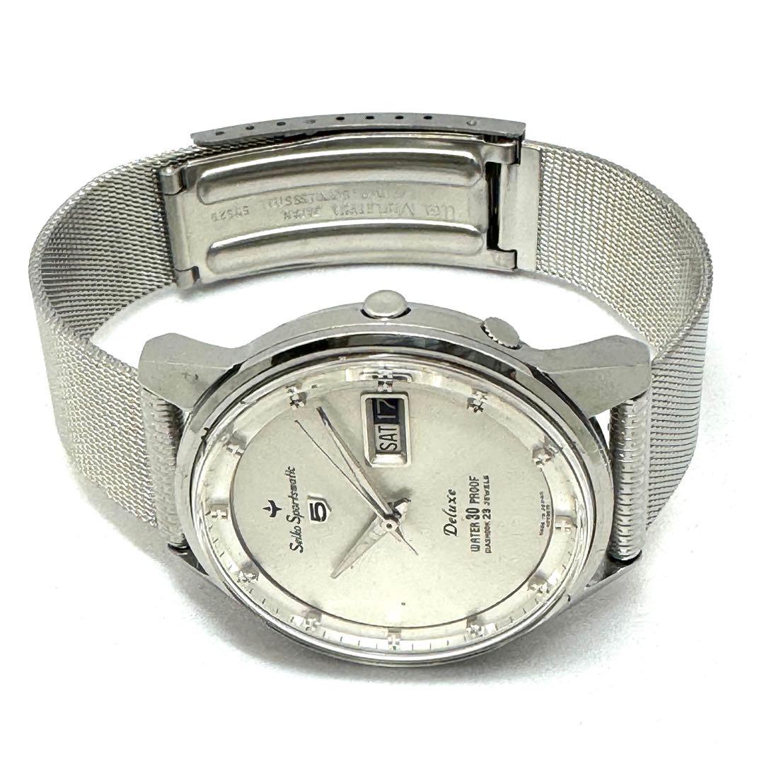 ⭐️セイコースポーツマチックファイブデラックス⭐️オート23石オーバーホール済み⭐️