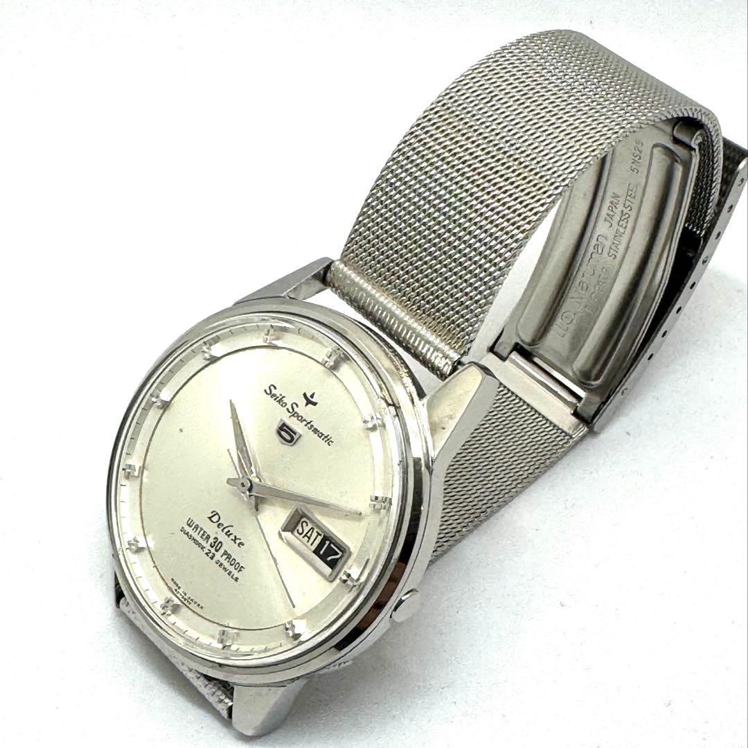 ⭐️セイコースポーツマチックファイブデラックス⭐️オート23石オーバーホール済み⭐️