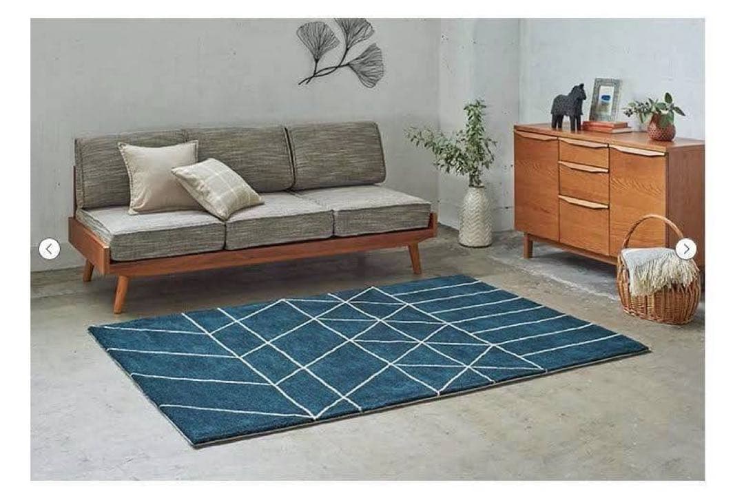 【新品未使用】unicoアクリルラグ KALUU