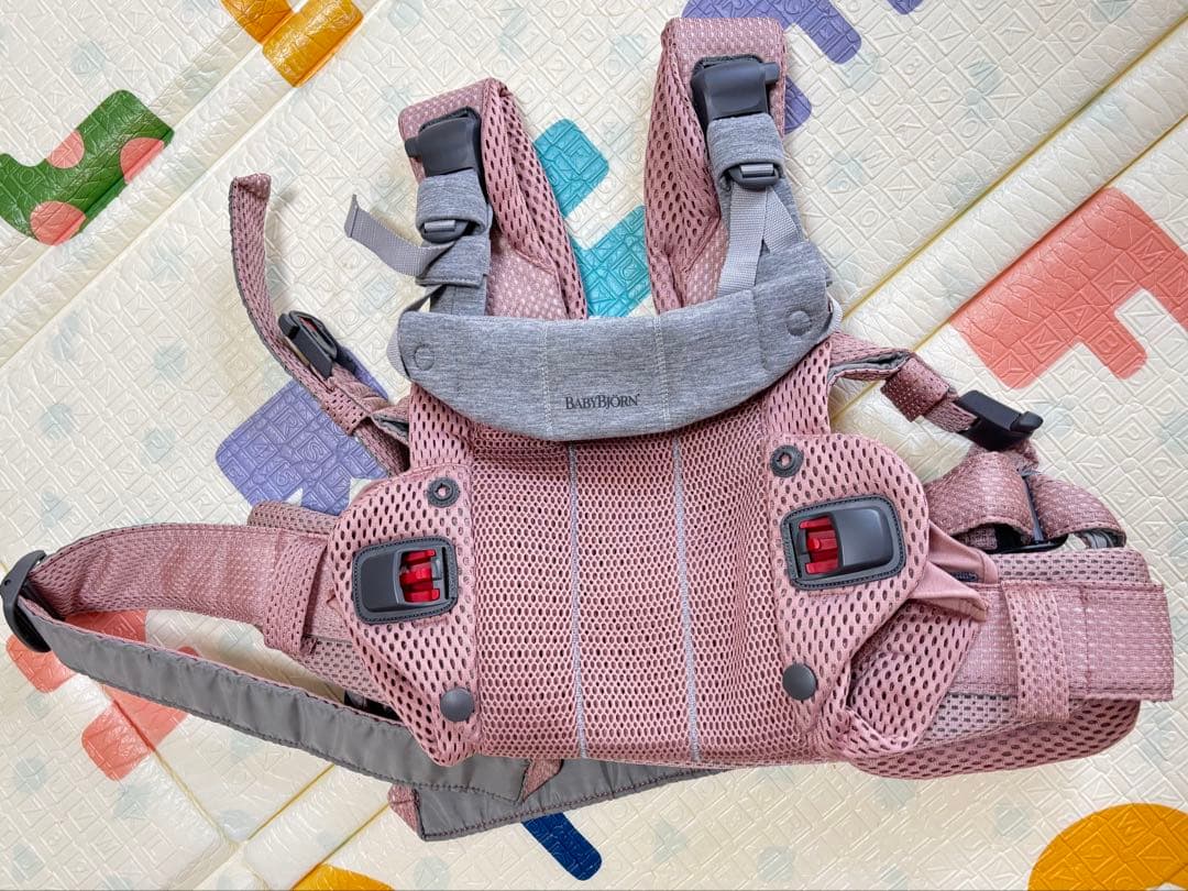 最終値下げ‼️【使用数回のみ】BabyBjörn ハーモニー 抱っこ紐 ピンク