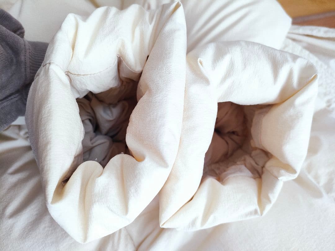 トゥデイフル スタンドカラーダウンジャケット 36 エクリュ