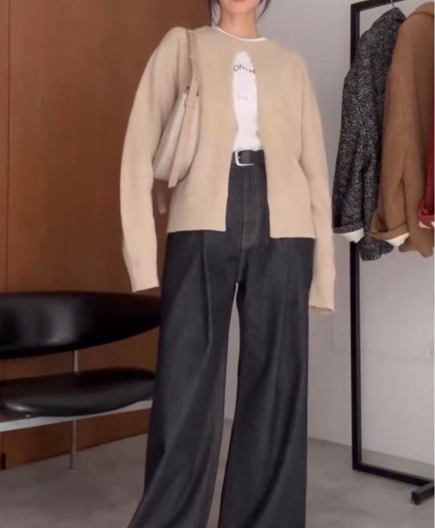 【もも】CLANE×広瀬すず　デニム　ブラック　size1 新品未使用