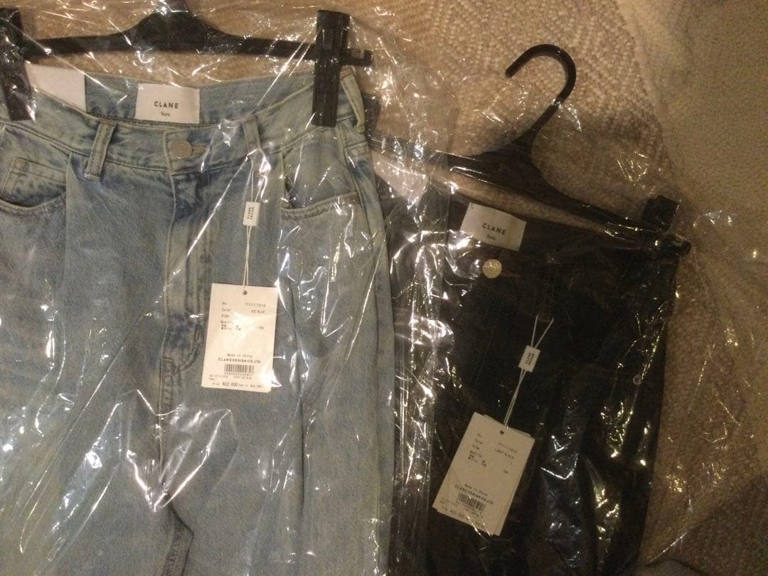 【もも】CLANE×広瀬すず　デニム　ブラック　size1 新品未使用