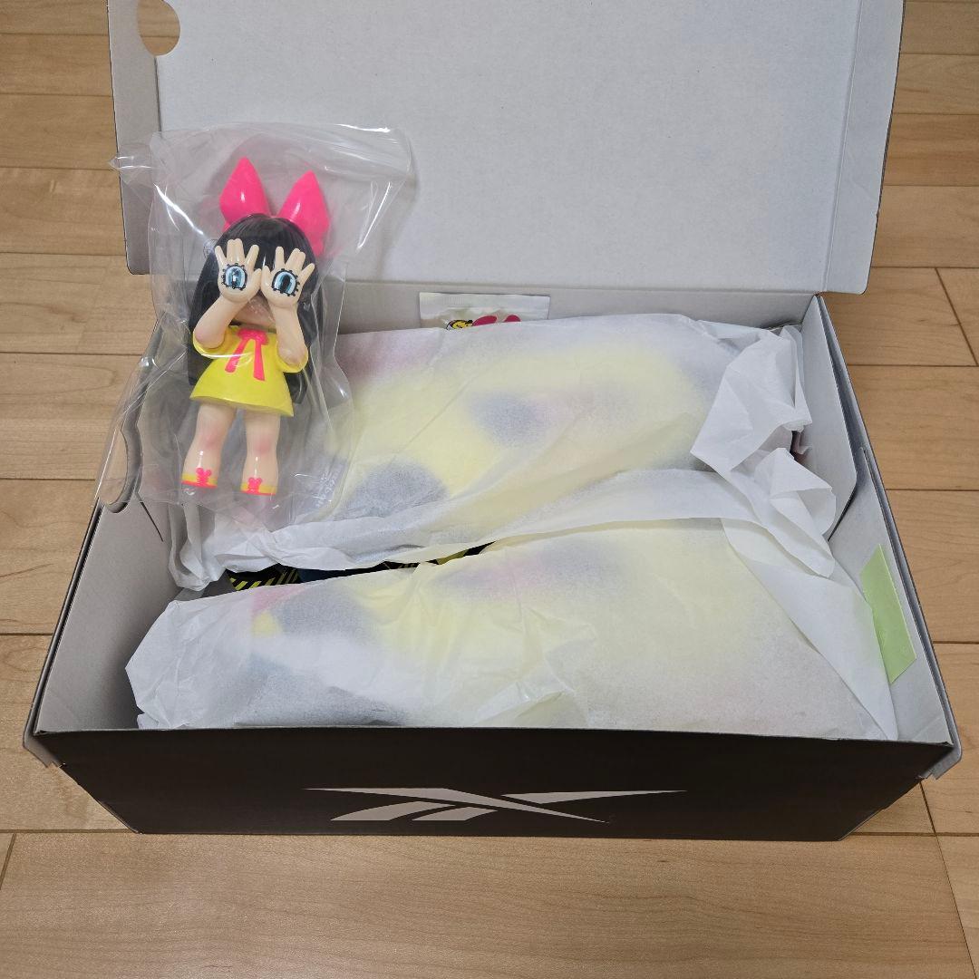 グレープブレイン x スニーカーダンク x ポンプフューリー にぎるちゃん黒