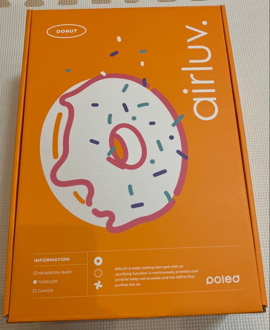 エアラブ 4 ドーナツ　スノウブルー