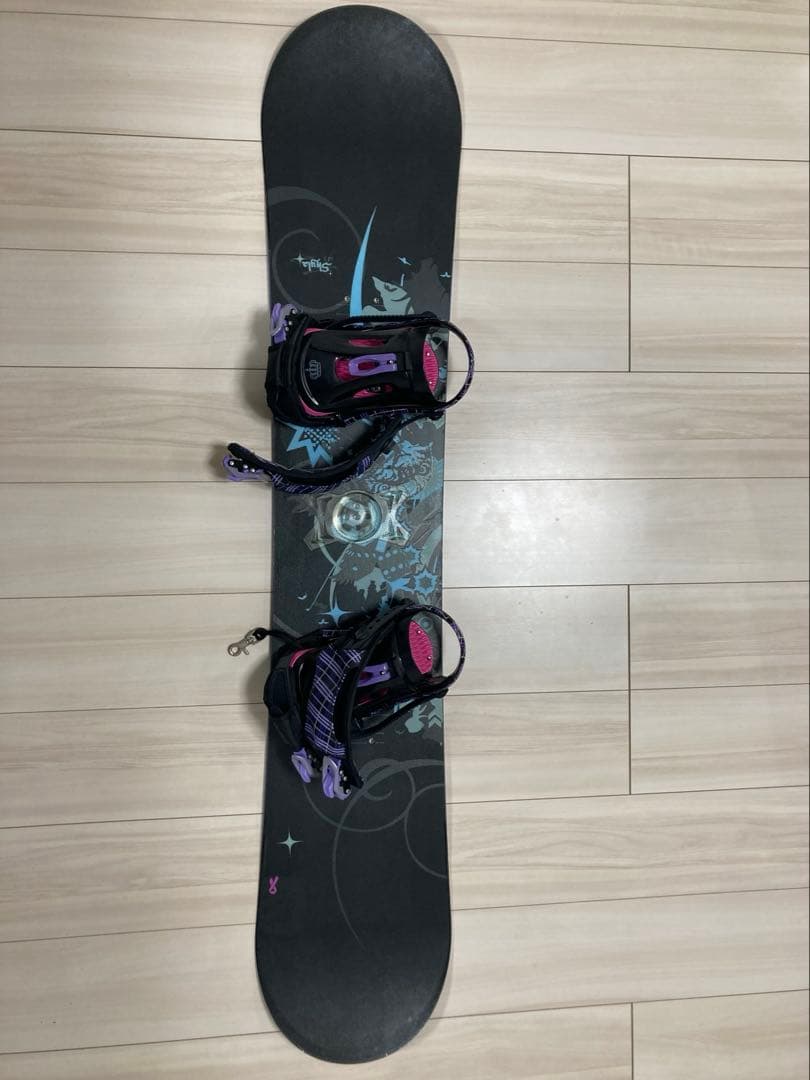 K2 Skylaフリースタイル スノーボード RIDEビンディング付き