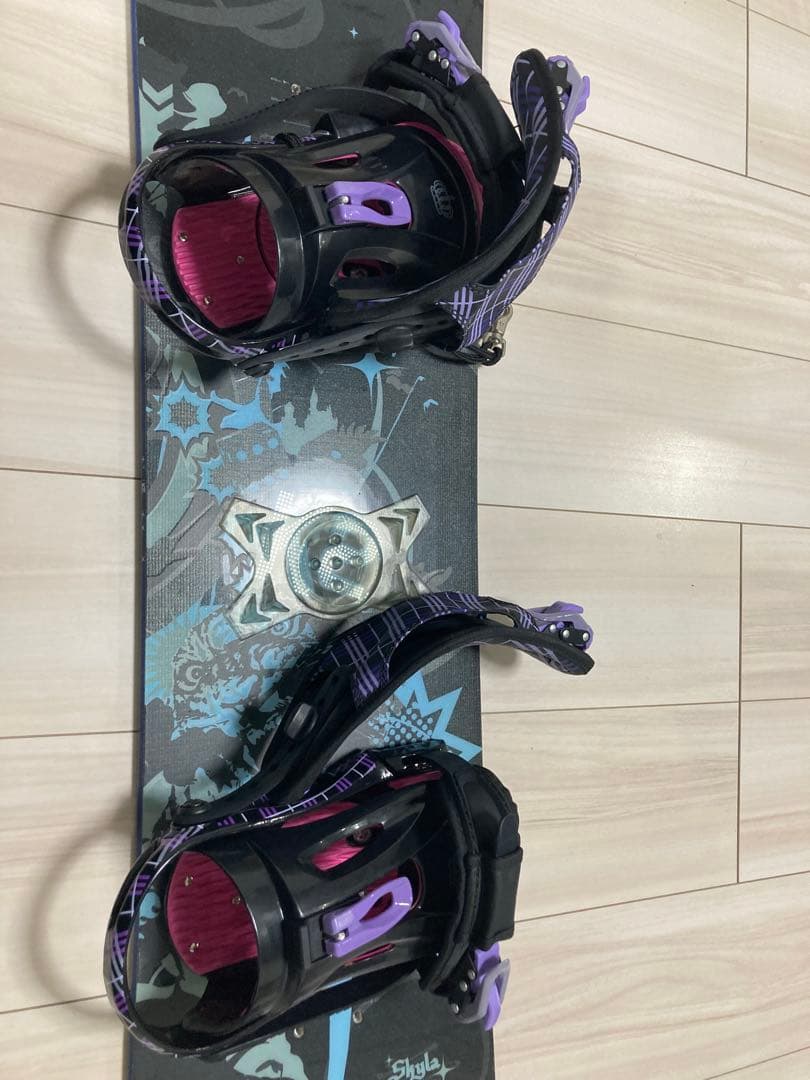 K2 Skylaフリースタイル スノーボード RIDEビンディング付き